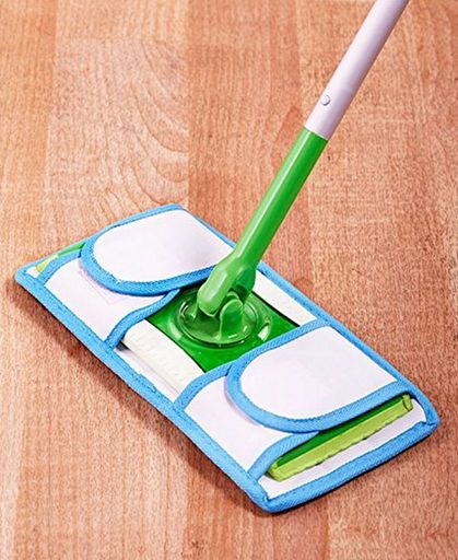 Brand New Set of 2 Resusable Microfiber Mop Pads
