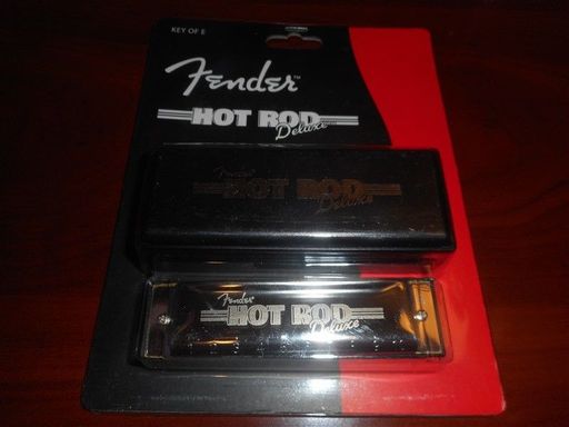 NEW - Genuine Fender Hot Rod Deluxe Harmonica, Key of E, 099-0708-006