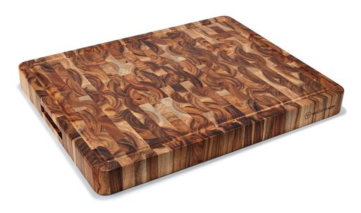 Wusthof Large Rectangle Acacia End-Grain Chopping Block