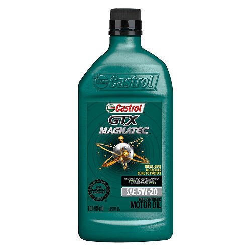 Castrol GTX MAGNATEC 5W-20 Full Synthetic Motor Oil (1 Qt. Bottles, 6 Pk.)
