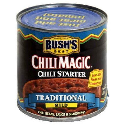 Bushs Best Chili Magic Traditional Mild Chili Starter Case of 6