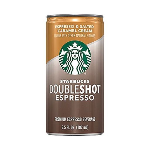 Starbucks Doubleshot Espresso, Salted Caramel, 12 Count, 6.5 Fl Oz Cans