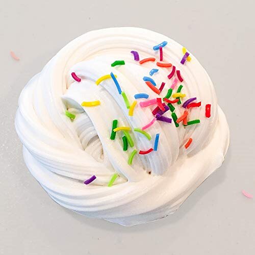 Dorothyworld Newest Birthday Cake Butter Slime with Ice Cream and Chocolate,