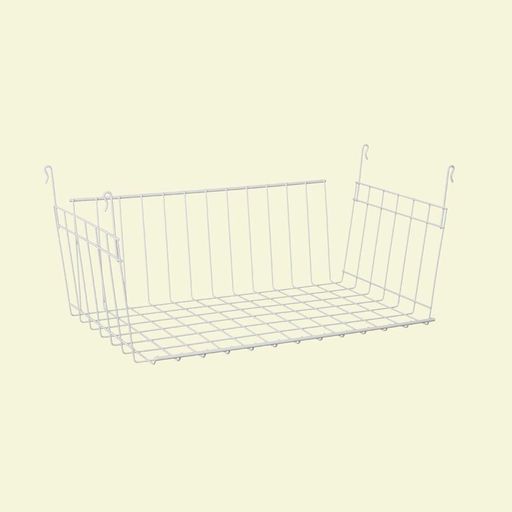 ClosetMaid 9-3/4 in. D X 7-7/8 in. H X 17 in. L Hanging Basket Wire Shelving