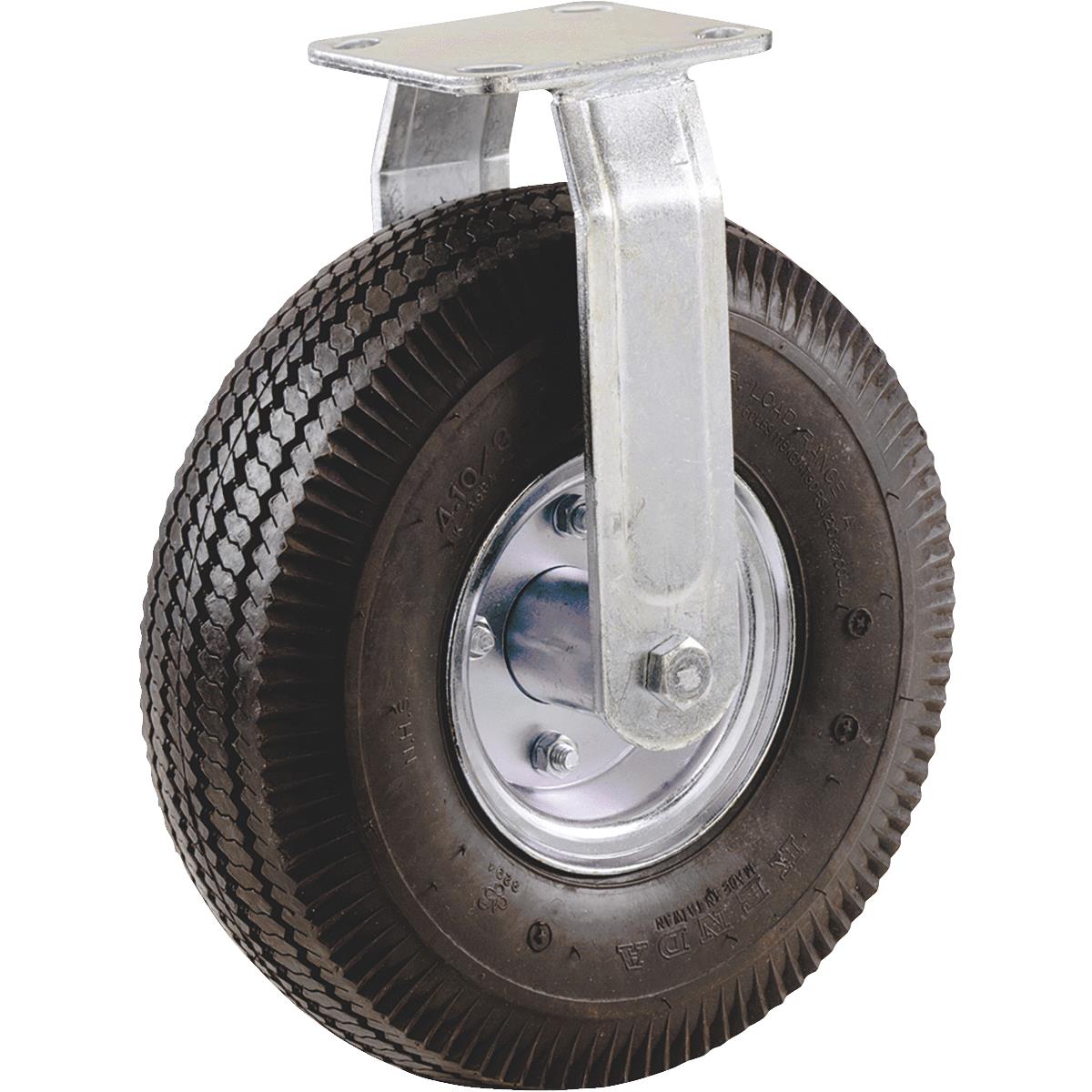 Shepherd Hardware 10 in. Pneumatic Rigid Plate Caster 9797