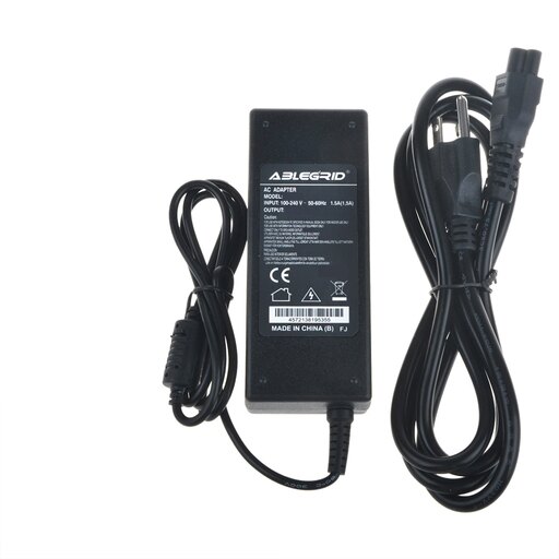 ABLEGRID NEW 90W AC DC Adapter for HP 2565AP 2555US 2530 2535 2540 2125EA 2128US 2120US 2125AP XT5477WM XT5366WM Xt595 XT545 XT4345QV XT375 XT412 XT39