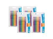 Paper Mate Flair Felt Tip Pens, Medium Point, Assorted Fashion Colors, 24-Count