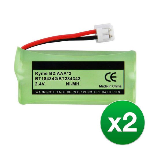 Replacement for GE/RCA 5-2540 / 5-2734 Cordless Phone Battery 500mAh - 2 Pack