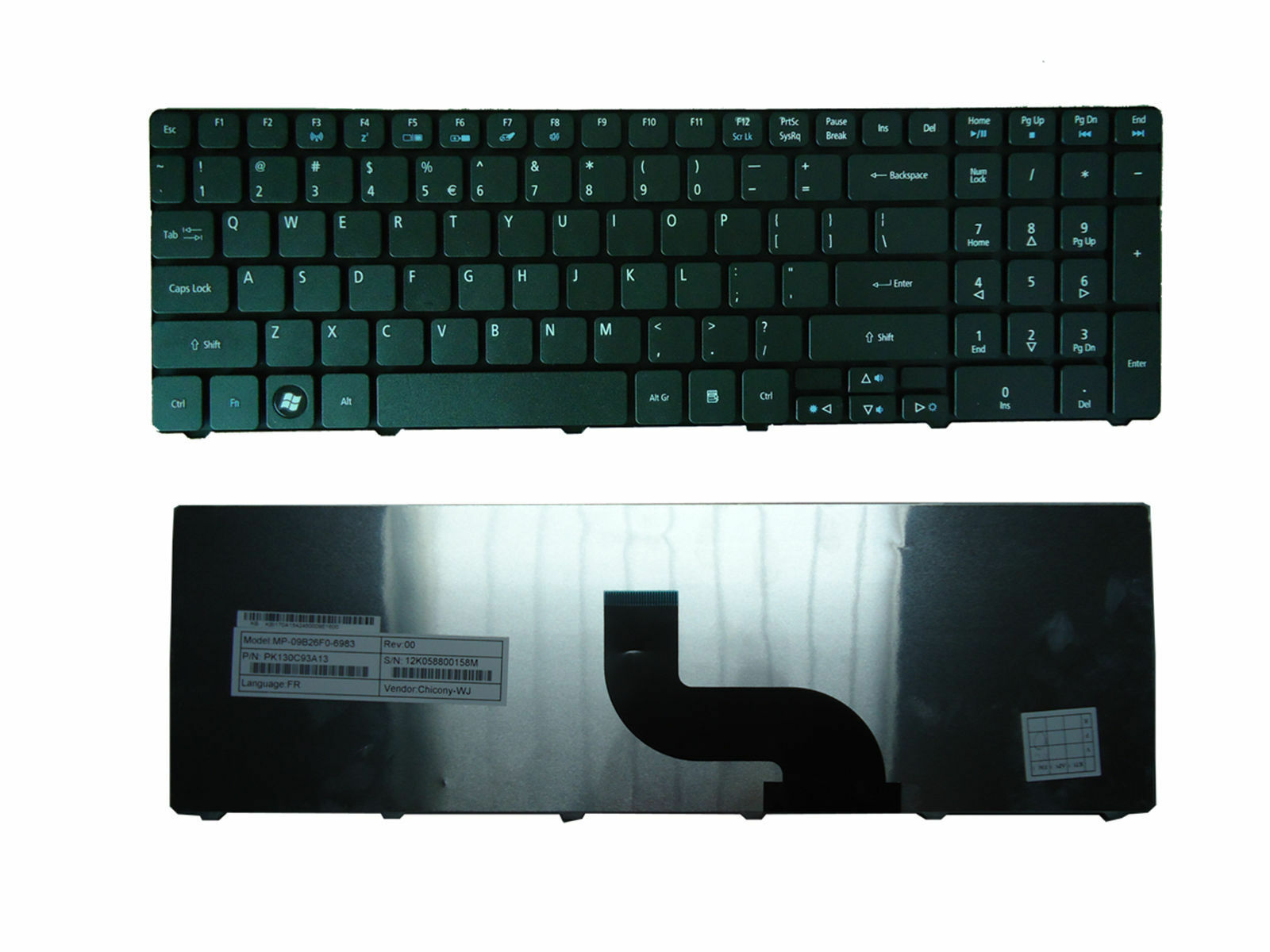 New Acer Aspire 7250 7552 7552G 7751 7751G 5625 5625G Laptop US Keyboard