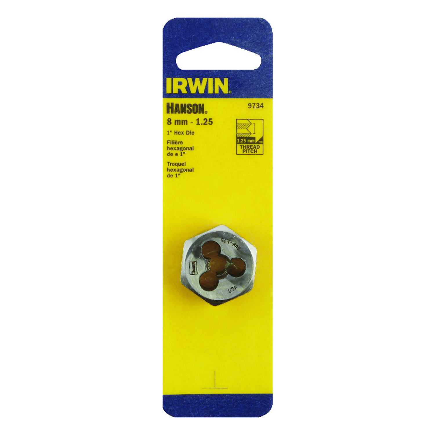 Hanson D.1HXCD8MM-1.25