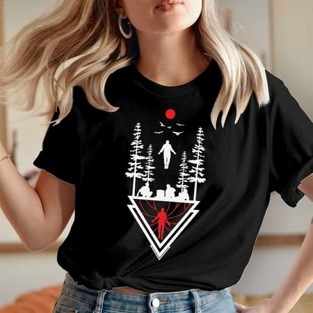 TSHIRT (3619) MAX Running up Friends Eleven Upside Down T-shirt