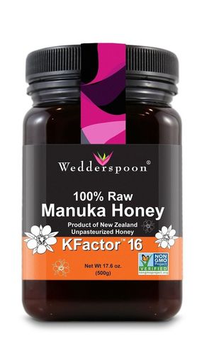 Wedderspoon 100% Raw Premium Manuka Honey KFactor 16+ 17.6 Oz 1. Free Shipping
