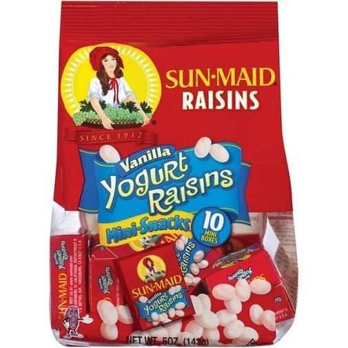 Sun Maid Yogurt Raisins Vanilla Mini-Snacks