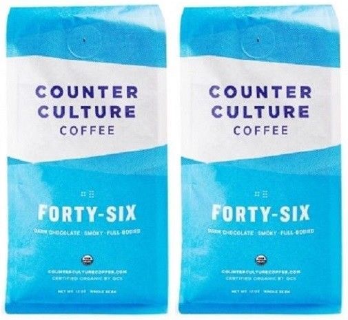 Counter Culture Coffee Forty Six Blend Whole Bean Coffee 2 Pack