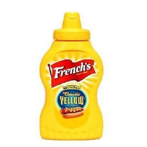 French's Original Yellow Mustard 8 Oz Bottle