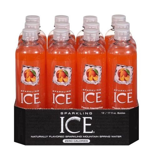 Sparkling Ice Peach Nectarine 17 Fl Oz Bottle (Pack of 12) Free Shipping