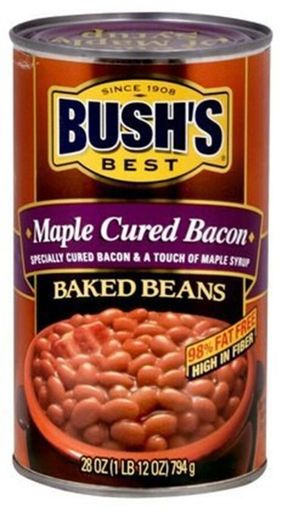 Bushs Best Maple Cured Bacon Baked Beans - 16 OZ (Pack 12)