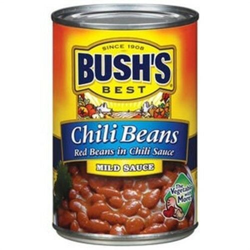 Bushs Best Chili Beans Mild 16 Oz (Pack 12)