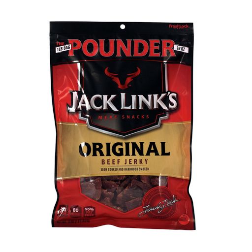Jack Links Beef Jerky Original Flavor 16 Ounce Free Shipping