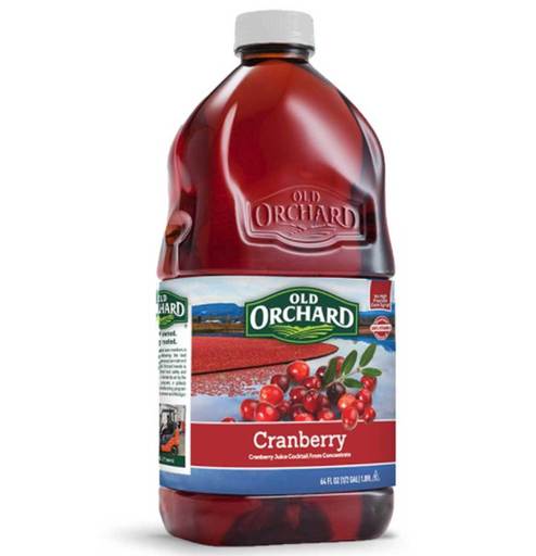 Old Orchard Cranberry Juice Cocktail from Concentrate - 64 Oz - Pack of 8