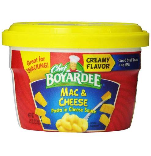 Chef Boyardee Mac & Cheese Macaroni Pasta in Cheese Sauce - 7.5 Oz - Pack of 12