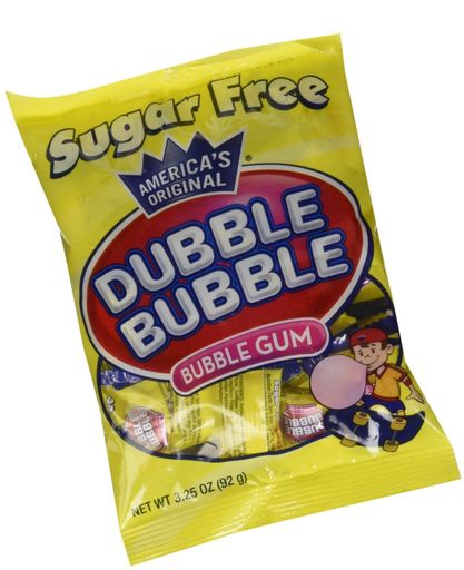 Dubble Bubble Sugar Free, 3.25-Ounce Bags (Pack of 12) Standard Packaging