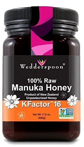 Wedderspoon 100% Raw Manuka Honey KFactor 16 500g Product of New Zealand New
