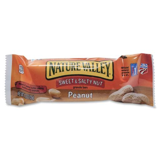 Nature Valley Nut Granola Bars Sweet/Salty 1.2oz 16/BX Peanut SN42067