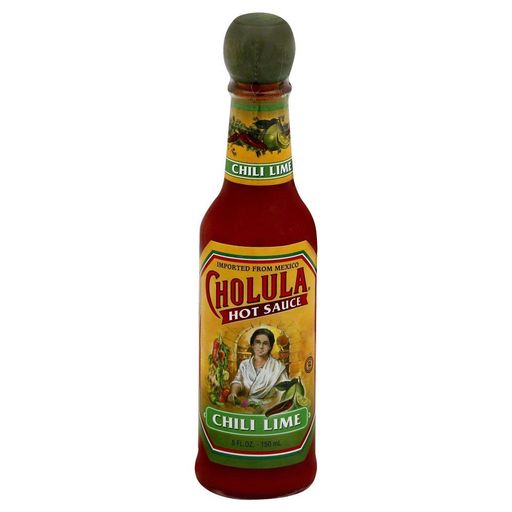 CHOLULA, SAUCE HOT CHILI LIME, 5 OZ, (Pack of 6)