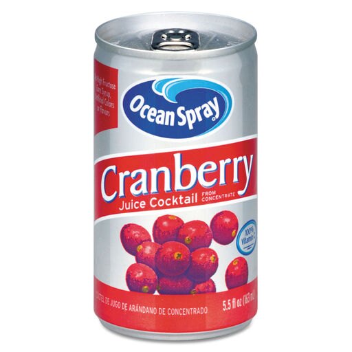 Ocean Spray Cranberry Juice Drink Cranberry 5.5 Oz Can 20450