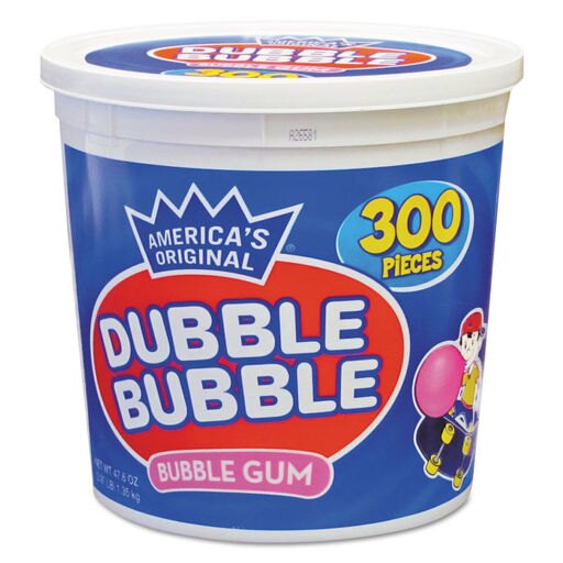 Dubble Bubble Bubble Gum Original Pink 300/Tub 16403