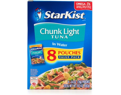 StarKist Chunk Light Tuna in Water - 8 X 2.6 Oz