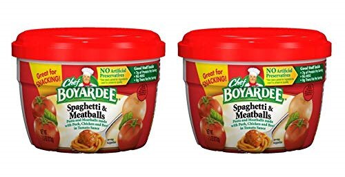 Chef Boyardee Spaghetti & Meatballs in Tomato Sauce, 7.5 Oz Pack of 2