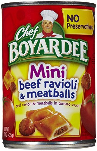 Chef Boyardee Mini Beef Ravioli & Meatball - 15 Oz