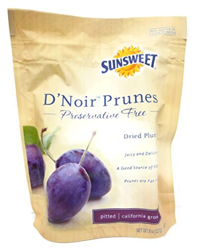 Sunsweet DNoir Prunes in 8 Oz Bag Case of 12