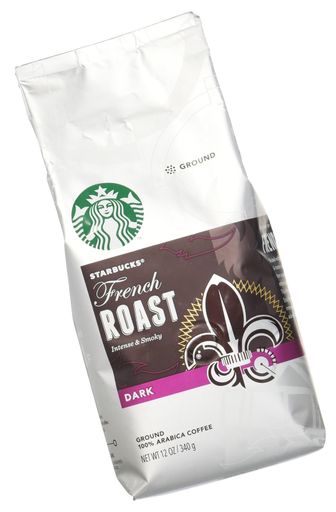 Starbucks French Roast Dark Roast Ground Coffee, 12-Ounce Bag (. Free Shipping