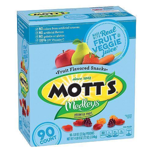 Motts Medley Assorted Fruit Flavored Snacks (90 Ct.)