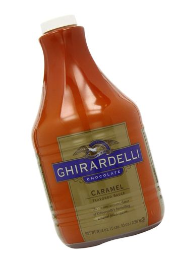 Ghirardelli Chocolate Flavored Sauce, Creamy Caramel, 90.4-Ounce