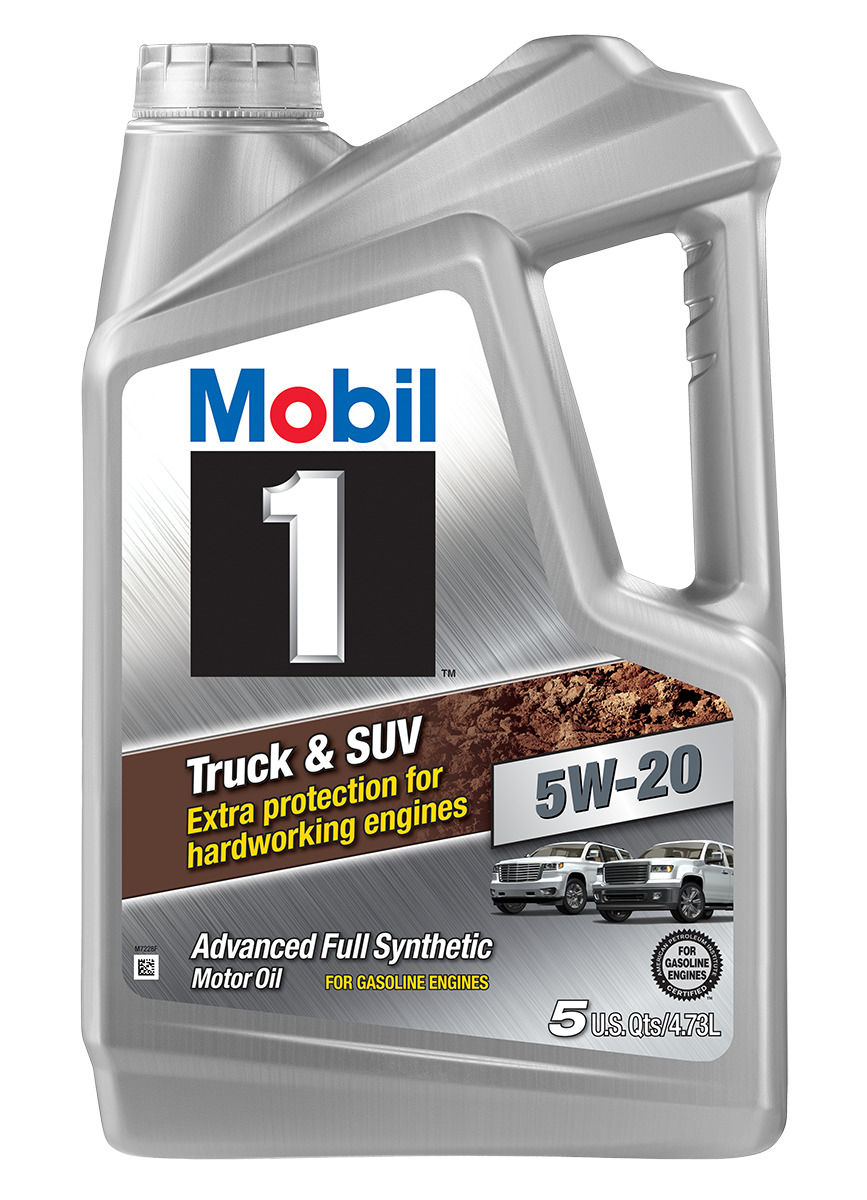 Mobil 1 Truck & SUV Full Synthetic Motor Oil 5W-20  5 Quart