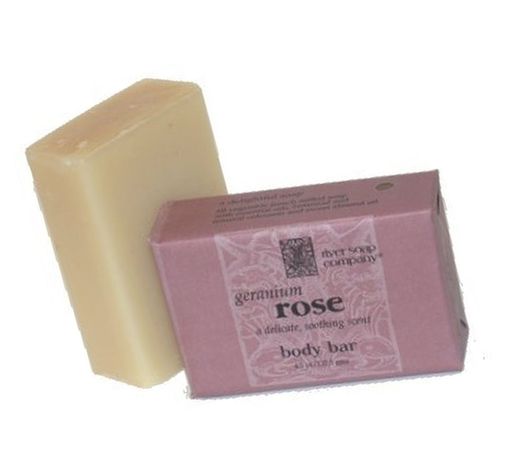 River Soap Companys Rose Geranium Soap