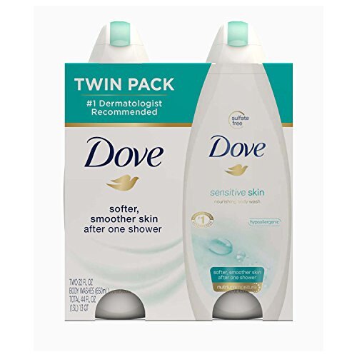 Dove Body Wash, Sensitive Skin 22 Oz, 2 Count