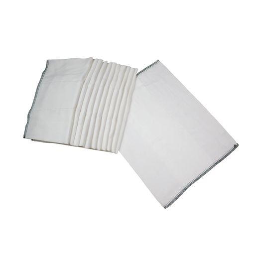 OsoCozy Indian Cotton Prefold Diapers - Soft and Absorbent Baby. Free Shipping