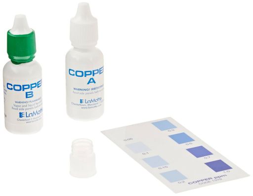 Brand New LaMotte 3619 Individual Copper Test Kit
