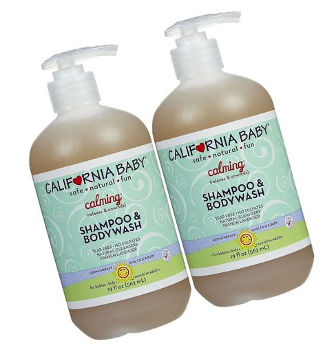 California Baby Calming Shampoo & Bodywash,19 Fl Oz (Pack of 2)