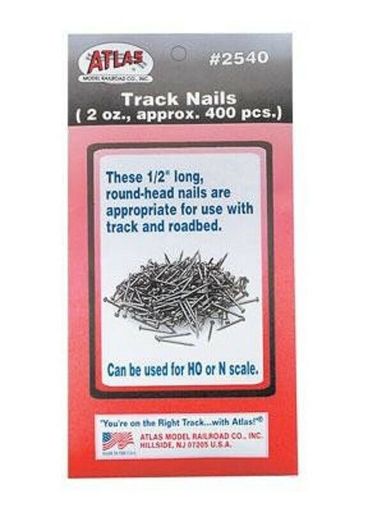 Atlas HO/N Track Nails (2oz. Unit Pk) ATL2540