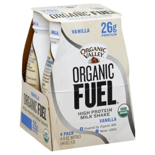 Organic Valley Organic Fuel High Protein Milk Shake Vanilla