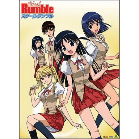 School Rumble Class 2-C Girls Cloth Wall Scroll Poster GE-9905