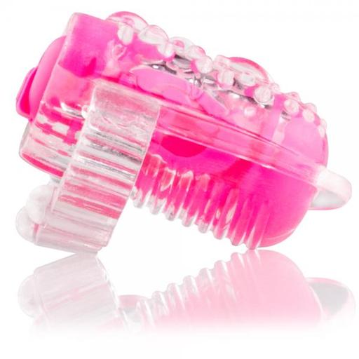 Gift Set of Color Pop Quickie Lingo Vibrating Tongue Ring Pink and One Screaming O Ultimate Disposable Vibrating Ring