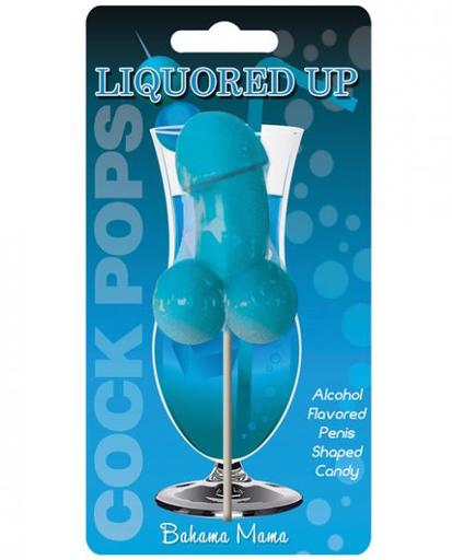 Gift Set of Cock Pop Bahama Mama Flavor Lollipop and One Screaming O Ultimate Disposable Vibrating Ring