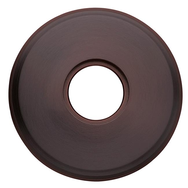 Baldwin 5075 5075 Passage Rosette Only from the Estate Collection - Pair Venetian Bronze Hardware Accessories and Parts Door Hardware Parts Trim